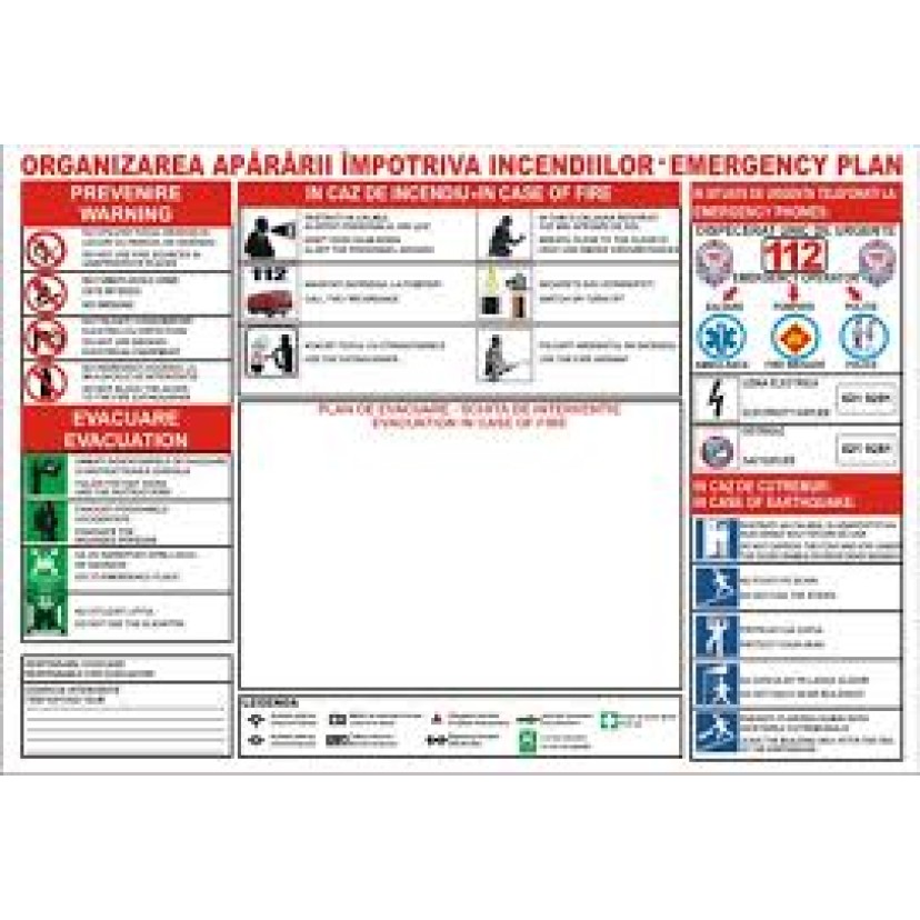 Plan evacuare
