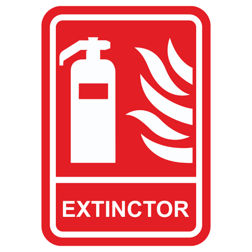 ETICHETĂ CU SIMBOL STINGĂTOR DE INCENDIU ETICHETĂ CU SIMBOL STINGĂTOR DE INCENDIU